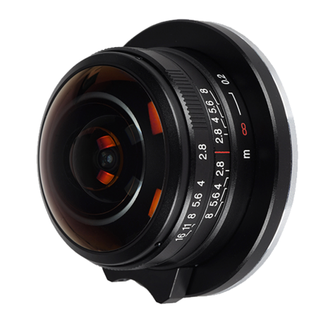 Laowa 4 mm f/2,8 Fisheye pro Canon RF